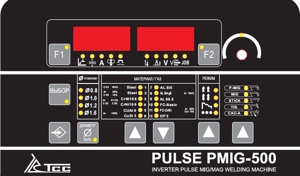 Сварочный инвертор ТСС PULSE PMIG-500