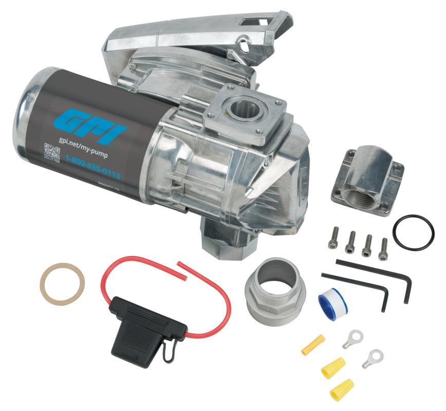 G20-012PX 12V 20 GPM - бочковой насос для ДТ, бензина, керосина G20-012PX 12V 20 GPM - бочковой насос для ДТ, бензина, керосина