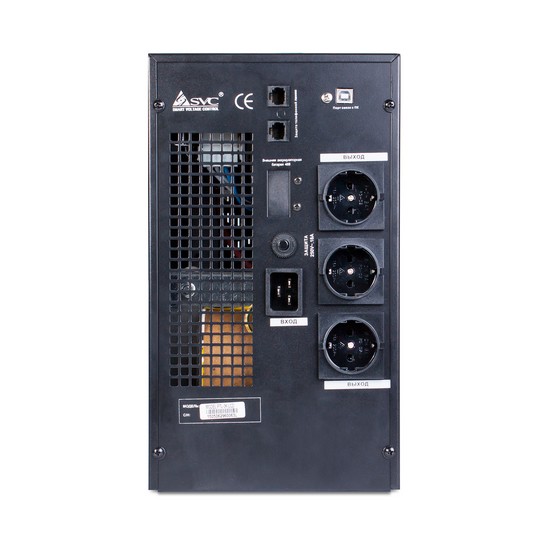 ИБП (UPS) SVC PTL-2K-LCD, 2000ВА / 1400Вт, 220В, 3 мс, 12В/7,5 Ач x 4 шт., 455*195*330 мм