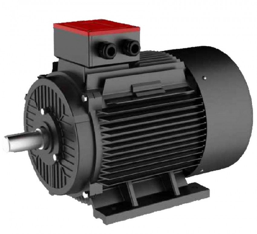 Электродвигатель FANCY YE3-200L2-2, мощность - 37кВт, частота вращения ~ 2960об/мин, количество полюсов - 2, напряжение - 380В, корпус - чугун