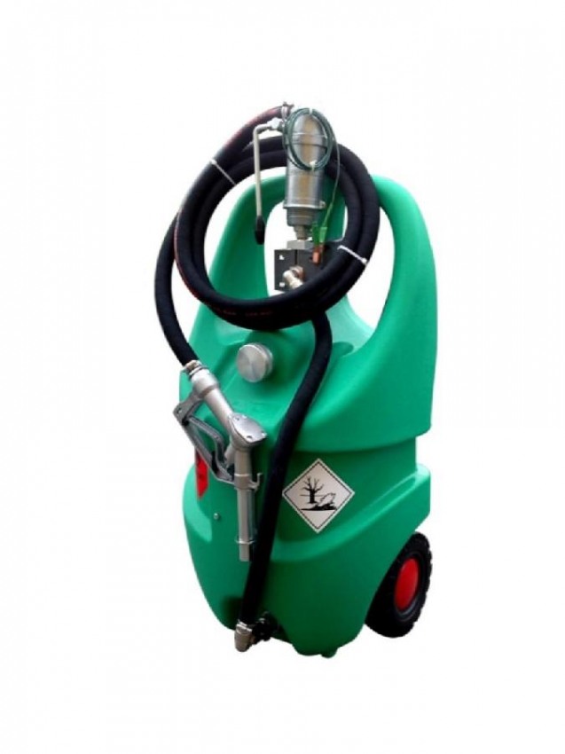 Emilcaddy 110 бензин, электронасос 12В - 50 л/мин, 3 м шланг, пистолет-автомат, сертифицирован