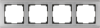 Werkel WL02-Frame-04 Глянцевый никель
