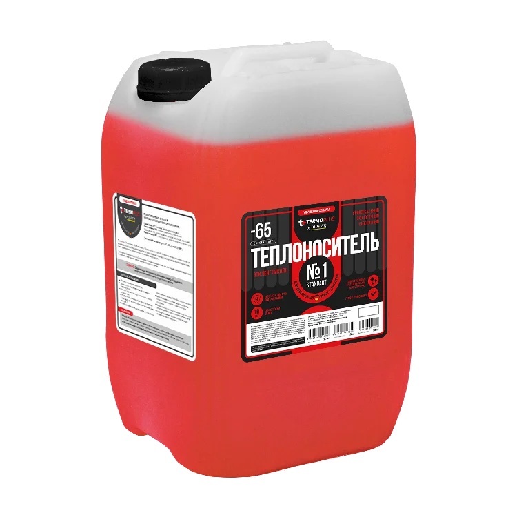 Теплоноситель №1 Standart "Termoplus by Kuhler" этиленгликоль -65 Concentrate, 30кг