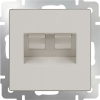 Werkel WL03-RJ45+RJ45-ivory Werkel WL03-RJ45+RJ45-ivory