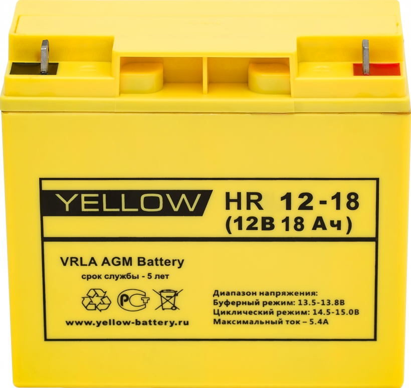АКБ Yellow HR 12-18