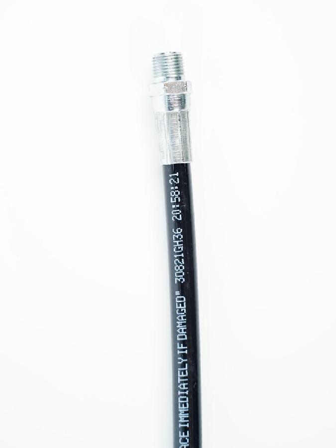 Шланг для смазки 450 мм х 1/8" BSPT, 240 бар