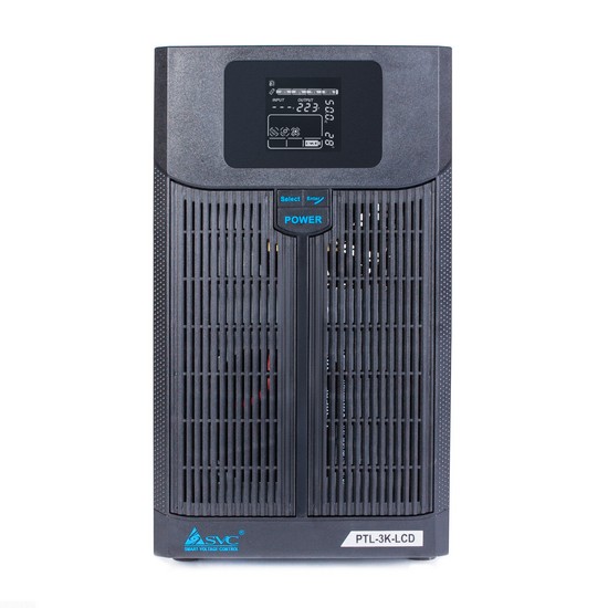 ИБП (UPS) SVC PTL-3K-LCD, 3000ВА / 2100Вт, 220В, 3 мс, 12В/9 Ач x 4 шт., 455*195*330 мм