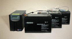 Источник бесперебойного питания для автономии газового котла INELT MONOLITH K1000LT + 3 АКБ AQQU (12ML100E-LT)