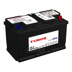 Акб TUBOR Agm 6Ct-80.0 A/H Vrla 12V 800 A 315X175x190 арт 4607008889499