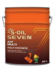 S-Oil Масло Трансмиссионное Seven Atf Multi 20Л S-Oil арт. E107986