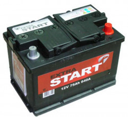 Аккумуляторная батарея Extra Start 72e 6СТ-72N R+ (L3)