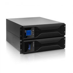 ИБП (UPS) SVC RT-6KL-LCD, 6000ВА / 4800Вт, 220В, 12В/7.5 Ач х 16 шт., 130*438*625 мм