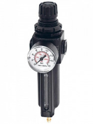 Воздушный фильтр + регулятор, 0-12 бар, 3/8" BSP (F) - 1/2" BSP (F) Воздушный фильтр + регулятор, 0-12 бар, 3/8" BSP (F) - 1/2" BSP (F)