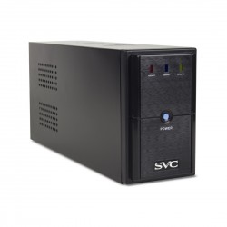 ИБП (UPS) SVC V-650-L, 650ВА / 390Вт, 220В, 3 мс, 12В/7.5 Ач, 140*90*310 мм