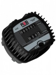 K40 - 3-х разрядный механический счетчика для масла, 1-30 л/мин K40 - 3-х разрядный механический счетчика для масла, 1-30 л/мин