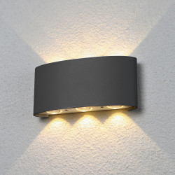 Настенный светильник Elektrostandard 1551 Techno LED Twinky Trio серый