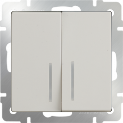 Werkel WL03-SW-2G-2W-LED