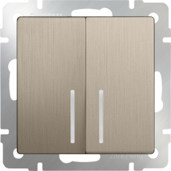 Werkel WL10-SW-2G-2W-LED