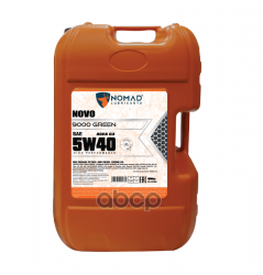 NOMAD LUBRICANTS Nomad Масло Моторное Novo 9000 Green 5W-40 (20 Л.) Acea C3